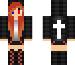 two color eyed girl