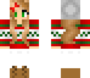 edited christmas girl
