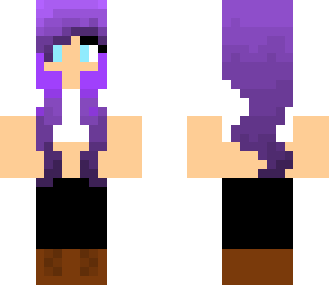 purple girl