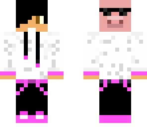 pink pig hoodie