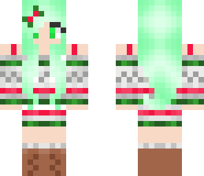 x- mas minty girl