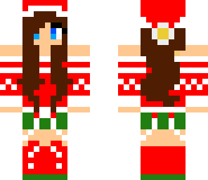 cute santa girl