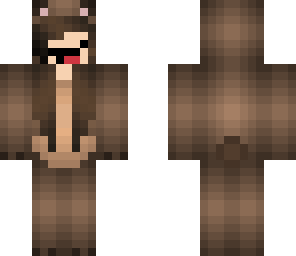 derp girl bear onesie