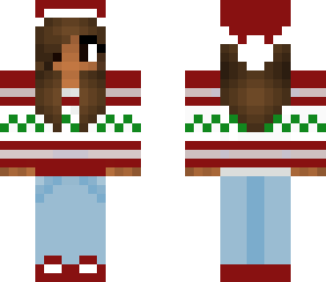 christmas girl skin