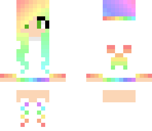 rainbow girl