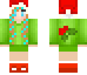aqua xmas girl
