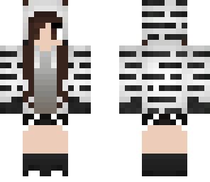 girl zebra skin 2