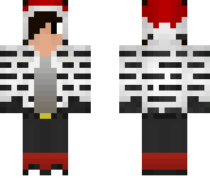 zebra christmas skin