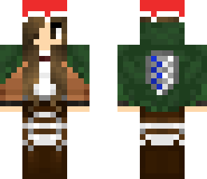 aot christmas skin