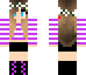 purple girl