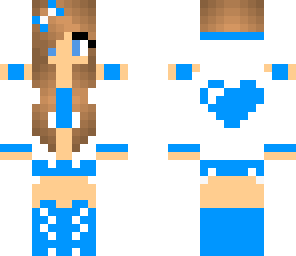 blue girl