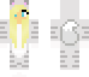 fluffy tailed cat girl
