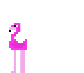 pink flamingo edit