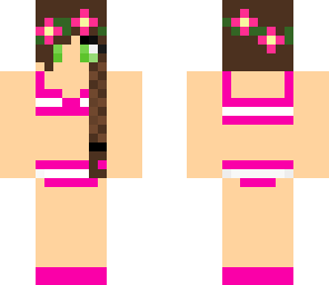 pink bikini girl edited