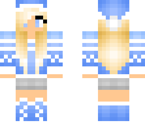 blue sweater girl