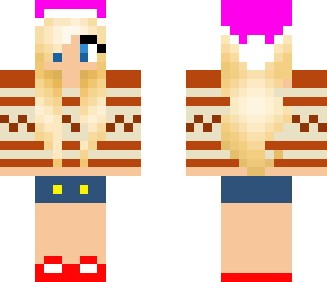 santa sweater girl