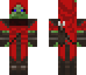 red unferal zombie