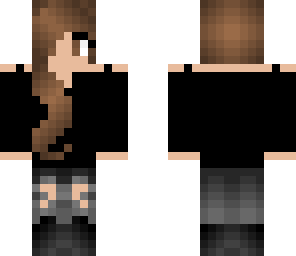 the girl in black