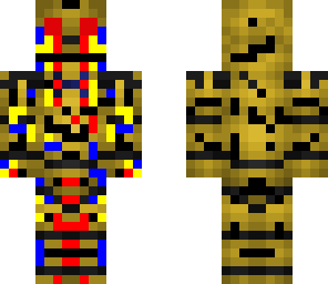 old golden freddy with wires coming out