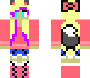 blonde fox girl