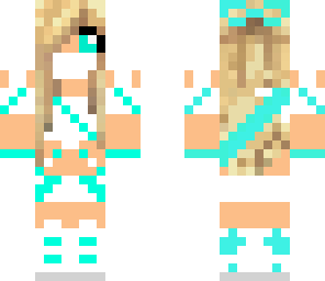 blue ninja girl