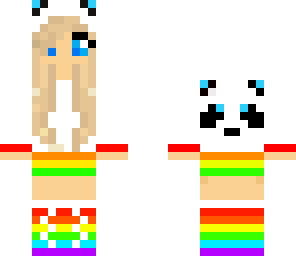 rainbow panda