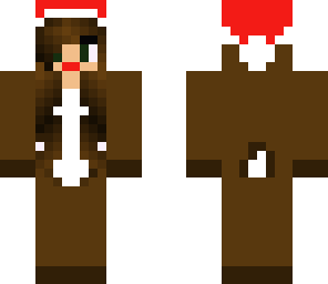 christmas reindeer girl