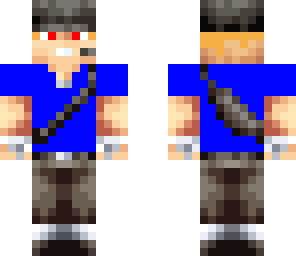 evil blu scout