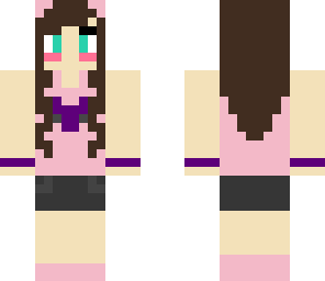 pink nekko girl