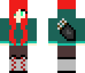 girl with arrows