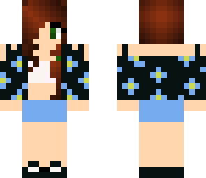 new improved cute girl skin