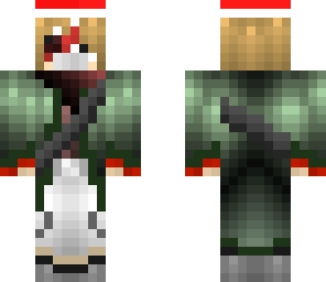 skull slinger with christmas hat