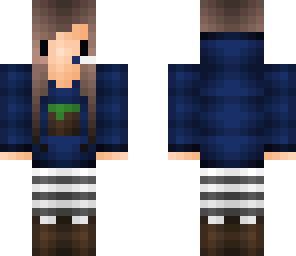 minecraft logo shirt girl