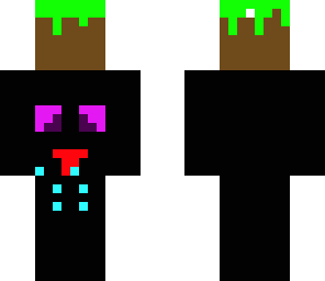 enderman baby with block