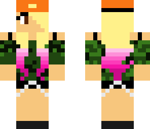 cute hip hop ombre girl