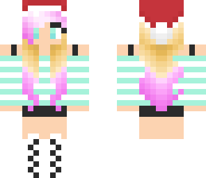 pink ombre christmas edition