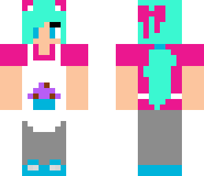 cute girl baker