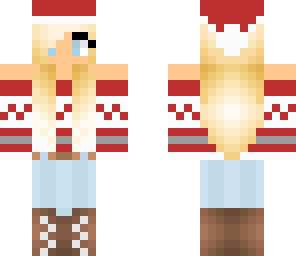 christmas sweater girl