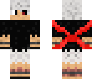 kaneki white haired