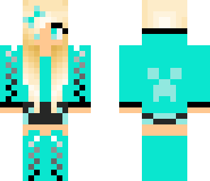 blue creeper girl