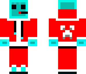 xmas blue slime 