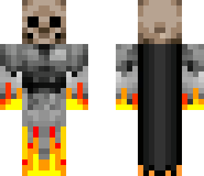 fire skeleton