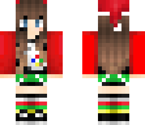 edited christmas girl