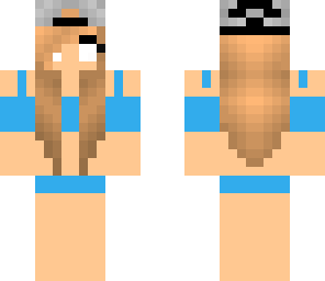bikini herobrine girl