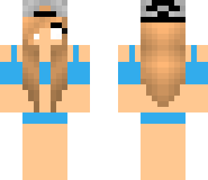 fixed bikini herobrine girl