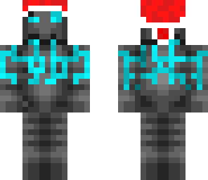 blue christmas golem