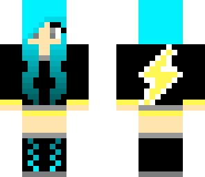 lightning gamer girl