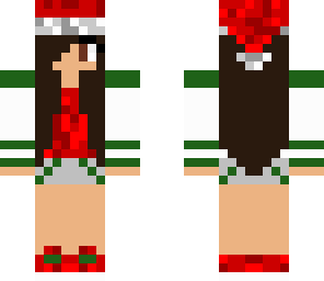 my new christmas skin