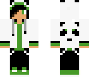 green panda