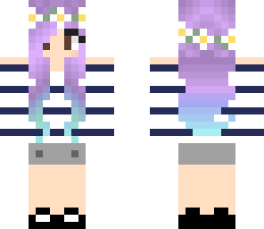 improved purple ombre girl